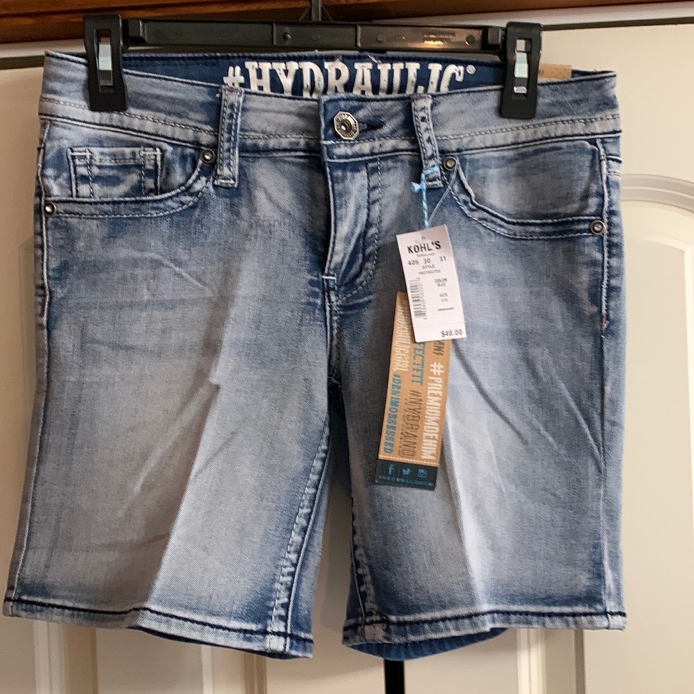 Junior jean shorts